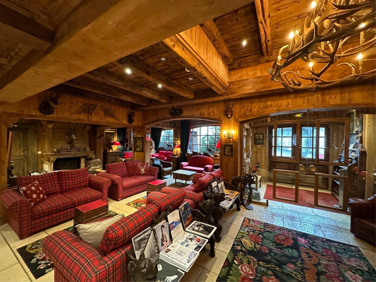 Hotel Chalet Saint-Georges Megeve Bagian luar foto