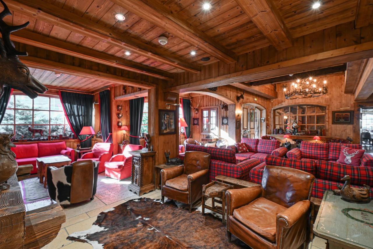 Hotel Chalet Saint-Georges Megeve Bagian luar foto