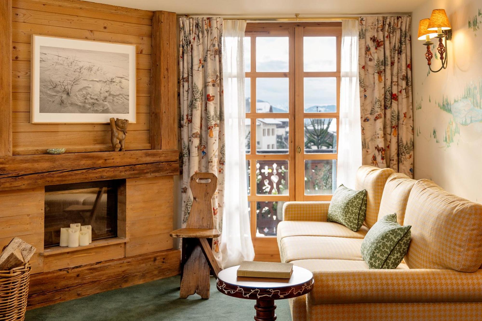 Hotel Chalet Saint-Georges Megeve Bagian luar foto
